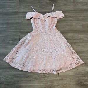 B Darlin Soft Pink Dance Dress